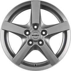 Enzo H Silver Alufelge 6.5x15 Zoll ET48 LK 5x114.3 ML71.6