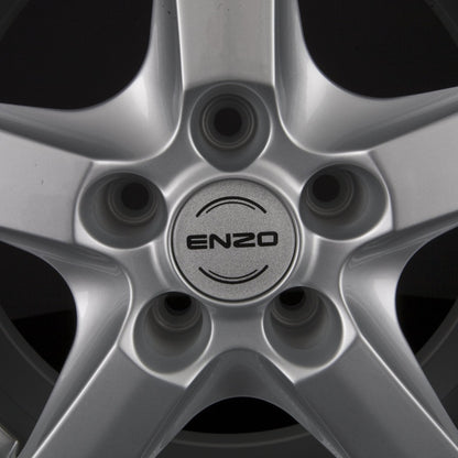 Enzo H Silver Alufelge 6.5x15 Zoll ET48 LK 5x114.3 ML71.6 – Bild 3