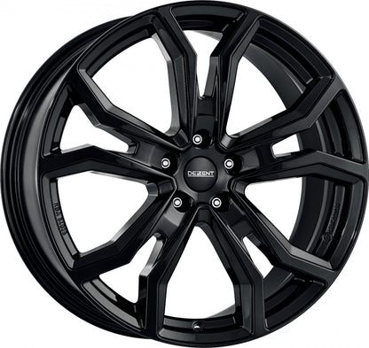 Dezent TV black 8x20 ET50 - LK5/114.3 ML71.6