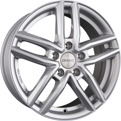 Dezent TR SILVER - Silber Alufelge 8.5x18 Zoll ET56 LK 5x112 ML66.6 – Bild 2