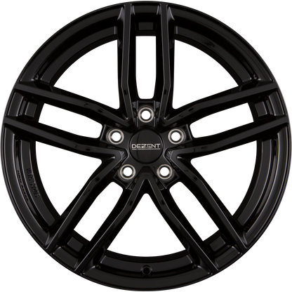 Dezent TR BLACK - Schwarz Alufelge 8.5x18 Zoll ET56 LK 5x112 ML66.6