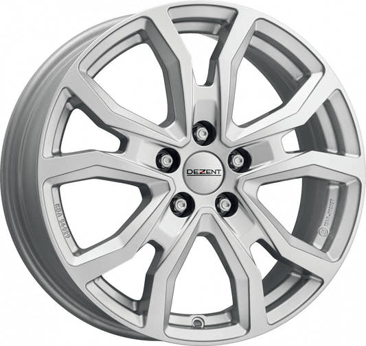 Dezent TV silver 7x17 ET51 - LK5/112 ML66.6