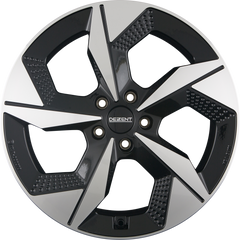 Dezent AO DARK - Schwarz Frontpoliert Alufelge 7.5x19 Zoll ET32 LK 5x112 ML66.6
