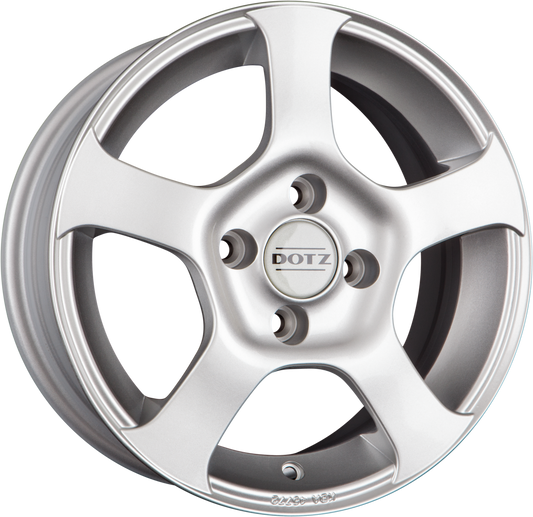 Dotz Imola Silber Alufelge 6x15 Zoll ET46 LK 4x108 ML70.1 – Bild 2