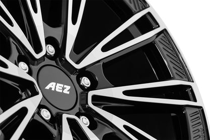 AEZ Alaska black/polished 9x20 ET54 - LK5/130 ML71.6
