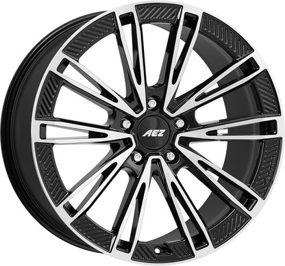 AEZ Alaska black/polished 11x20 ET60 - LK5/130 ML71.6