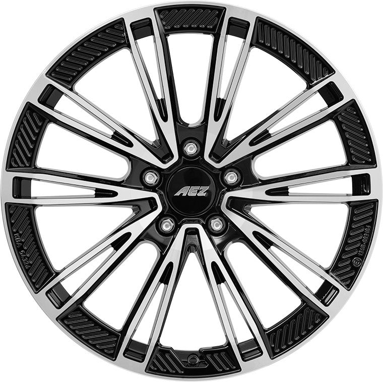 AEZ Alaska black/polished 11x20 ET60 - LK5/130 ML71.6
