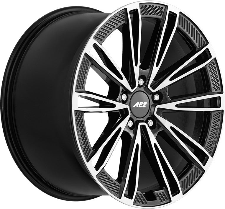 AEZ Alaska black/polished 11x20 ET60 - LK5/130 ML71.6