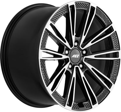 AEZ Alaska black/polished 11x20 ET60 - LK5/130 ML71.6