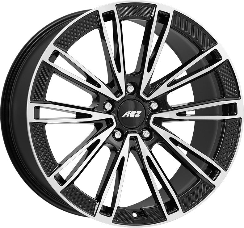 AEZ Alaska black/polished 9.5x21 ET60 - LK5/130 ML71.6