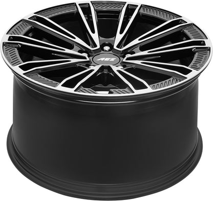 AEZ Alaska black/polished 9.5x21 ET60 - LK5/130 ML71.6