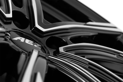 AEZ Montreal black/polished 7.5x19 ET50.5 - LK5/108 ML63.4