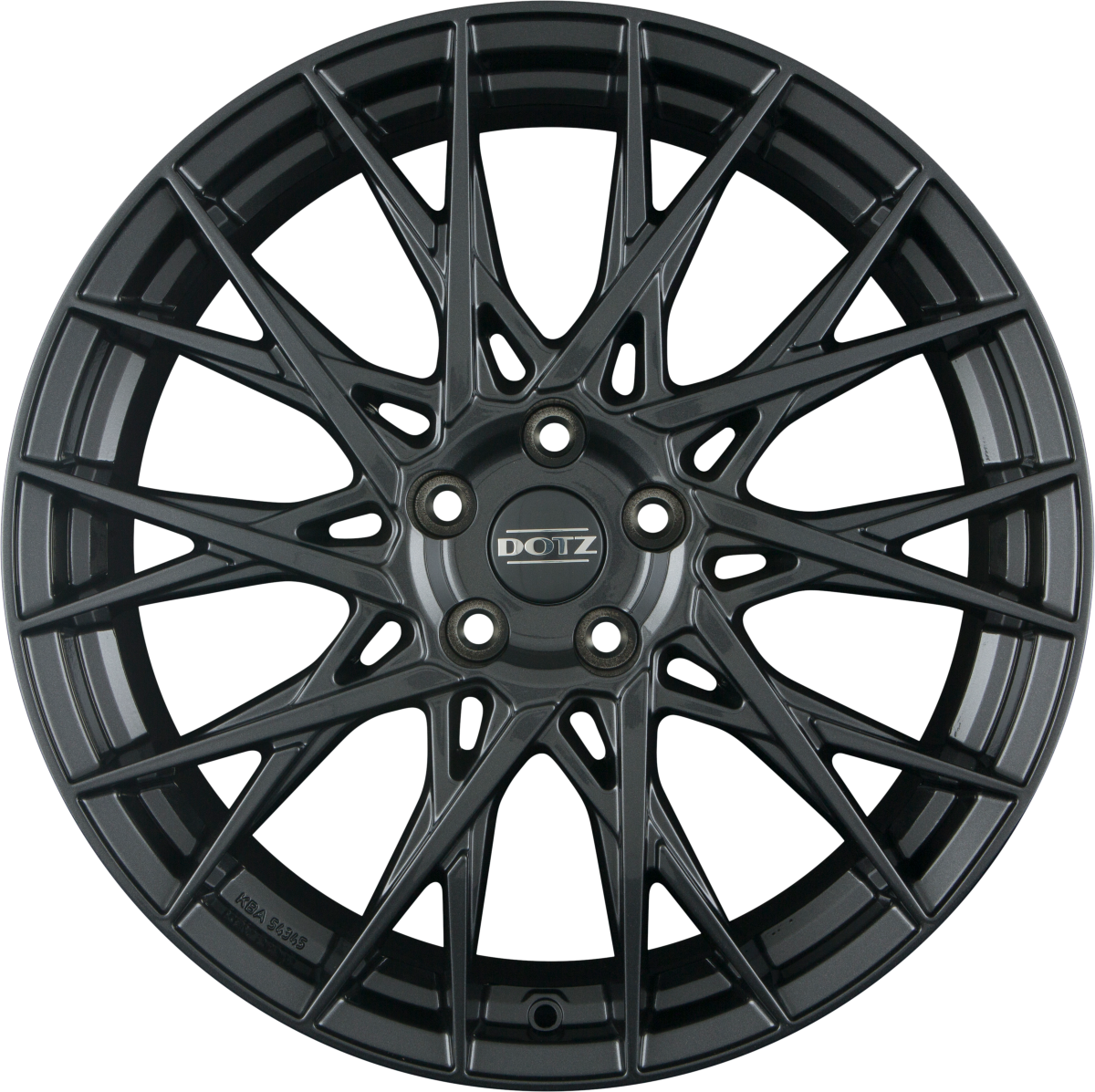 Dotz Fuji GREY - Gunmetal Alufelge 8x19 Zoll ET40 LK 5x108 ML70.1