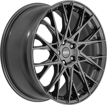 Dotz Fuji GREY - Gunmetal Alufelge 9x19 Zoll ET40 LK 5x114.3 ML71.6 – Bild 3