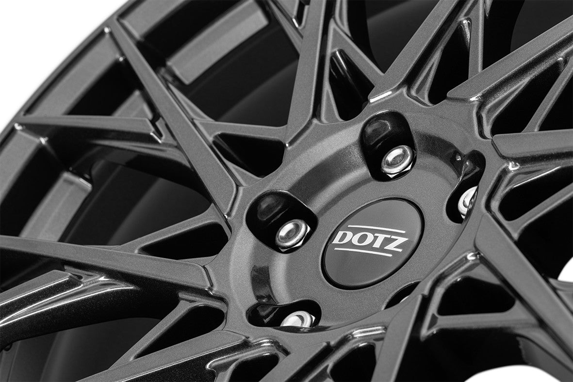 Dotz Fuji GREY - Gunmetal Alufelge 9x19 Zoll ET40 LK 5x114.3 ML71.6 – Bild 4