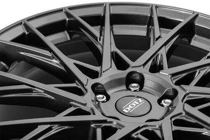Dotz Fuji GREY - Gunmetal Alufelge 9x19 Zoll ET40 LK 5x114.3 ML71.6 – Bild 7