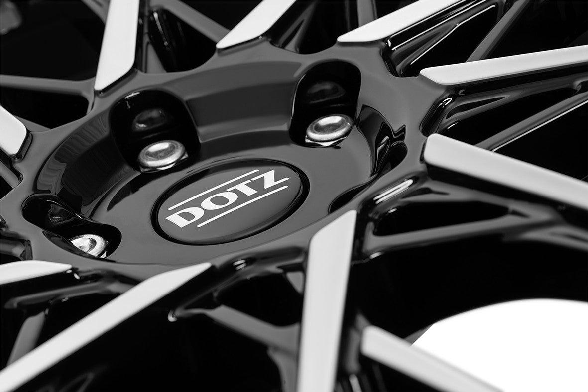 Dotz Fuji black/polished Alufelge 8x19 Zoll ET40 LK 5x108 ML70.1 – Bild 8