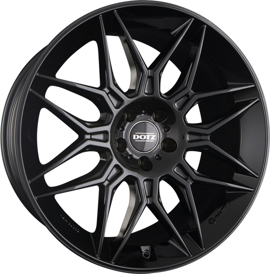 Dotz Longbeach BLACK - Schwarz Glänzend Alufelge 9x20 Zoll ET42 LK 5x120 ML65.1 – Bild 2
