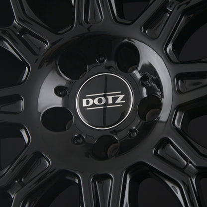Dotz Longbeach BLACK - Schwarz Glänzend Alufelge 9.5x21 Zoll ET37 LK 5x112 ML66.6 – Bild 5