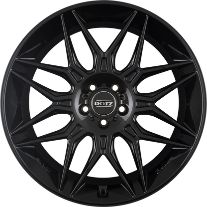 Dotz Longbeach BLACK - Schwarz Glänzend Alufelge 10.5x21 Zoll ET50 LK 5x112 ML66.6