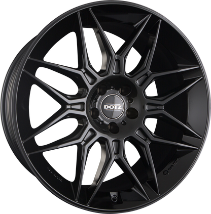 Dotz Longbeach BLACK - Schwarz Glänzend Alufelge 10.5x21 Zoll ET50 LK 5x112 ML66.6 – Bild 2