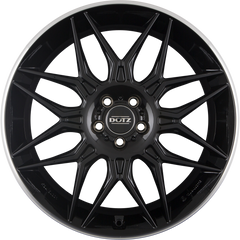 Dotz Longbeach DARK - Schwarz Glänzend Poliertes Horn Alufelge 10x20 Zoll ET43 LK 5x112 ML66.6