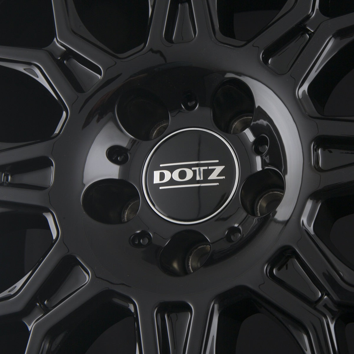 Dotz Longbeach DARK - Schwarz Glänzend Poliertes Horn Alufelge 9.5x21 Zoll ET36 LK 5x112 ML66.6 – Bild 5