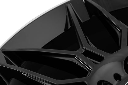 Dotz Longbeach black/polished lip Alufelge 10.5x21 Zoll ET48 LK 5x114.3 ML64.1 – Bild 8