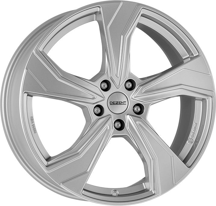 Dezent KB silver 8x18 ET44 - LK5/112 ML57.1