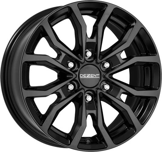 Dezent KC black 7.5x18 ET33 - LK6/139.7 ML100.1