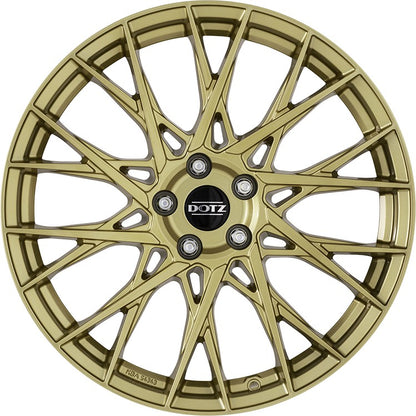 Dotz Fuji gold Alufelge 8x19 Zoll ET48 LK 5x114.3 ML71.6 – Bild 2