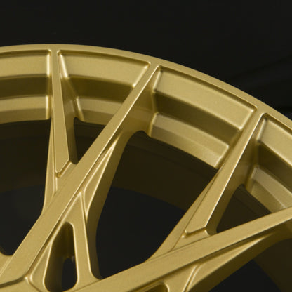 Dotz Fuji GOLD - Gold Alufelge 9x20 Zoll ET42 LK 5x112 ML57.1 – Bild 3