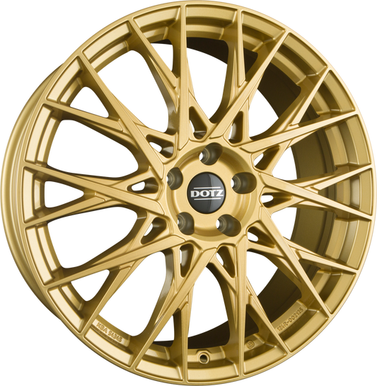 Dotz Fuji GOLD - Gold Alufelge 9x20 Zoll ET44 LK 5x112 ML66.6