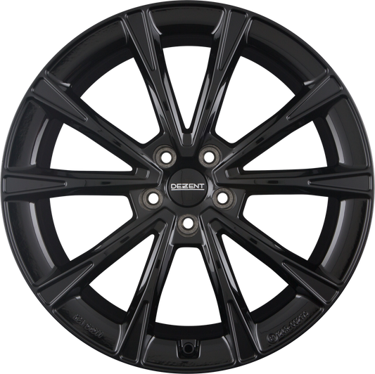 Dezent AR BLACK - Schwarz Glänzend Alufelge 8.5x18 Zoll ET40 LK 5x112 ML66.6