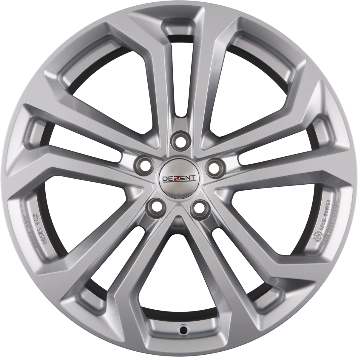 Dezent TA SILVER - Silber Alufelge 7x18 Zoll ET34 LK 5x114.3 ML66.1