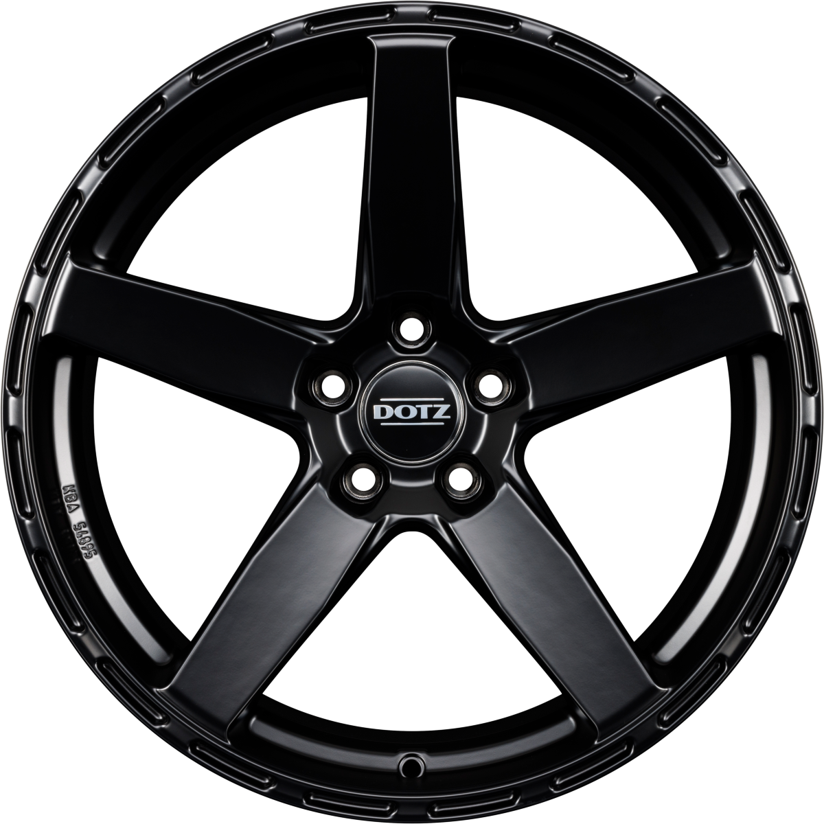 Dotz Marinabay BLACK - Schwarz Matt Alufelge 8.5x19 Zoll ET45 LK 5x112 ML70.1