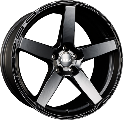 Dotz Marinabay BLACK - Schwarz Matt Alufelge 8.5x19 Zoll ET45 LK 5x112 ML70.1 – Bild 2