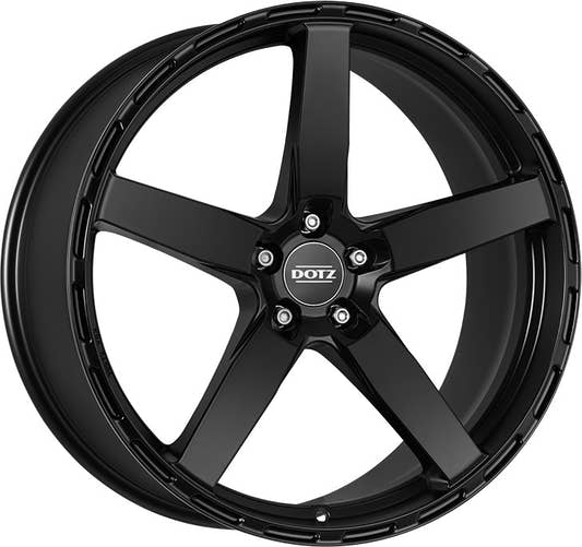 Dotz MarinaBay black matt 8.5x19 ET33 - LK5/120 ML72.6