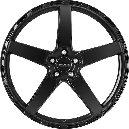 Dotz MarinaBay black matt 9.5x19 ET40 - LK5/120 ML72.6 – Bild 2