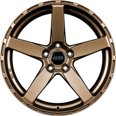 Dotz Marinabay BRONZE - Bronze Matt Alufelge 9x21 Zoll ET35 LK 5x112 ML70.1