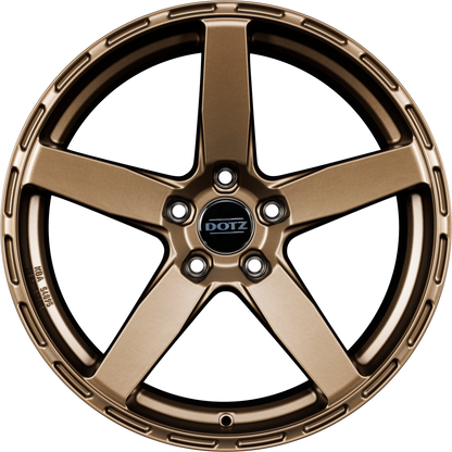 Dotz Marinabay BRONZE - Bronze Matt Alufelge 9x21 Zoll ET35 LK 5x112 ML70.1
