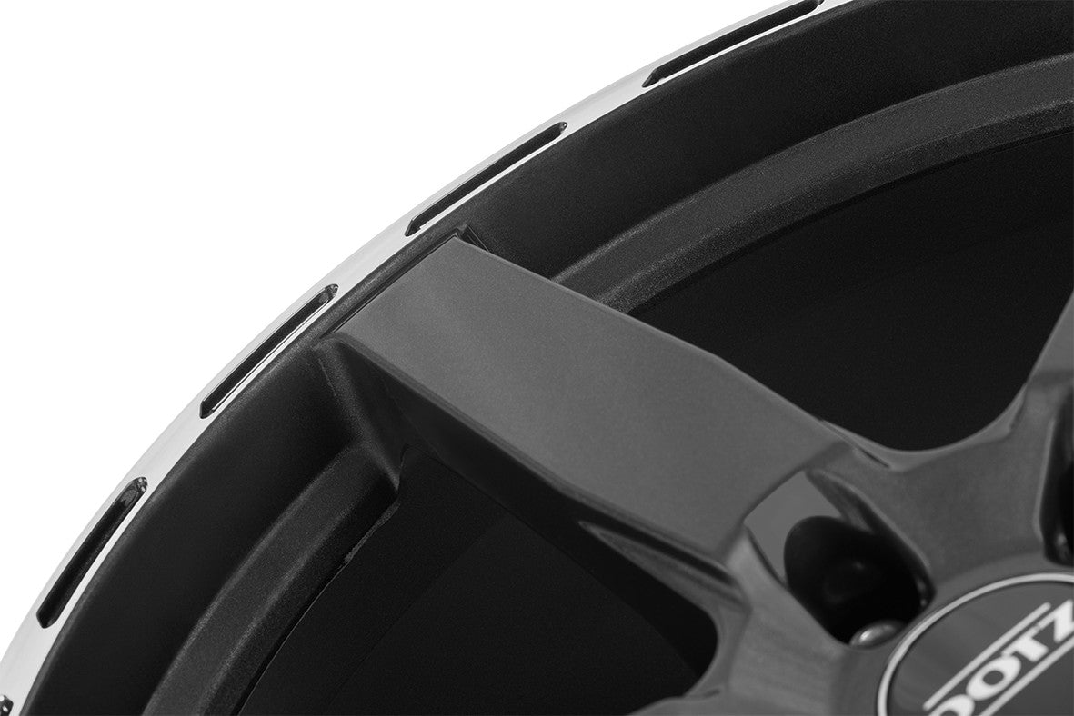 Dotz MarinaBay gunmetal/polished lip Alufelge 8x19 Zoll ET40 LK 5x112 ML70.1 – Bild 5
