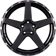 Dotz Marinabay DARK - Gunmetal Poliertes Horn Alufelge 9.5x19 Zoll ET40 LK 5x120 ML72.6