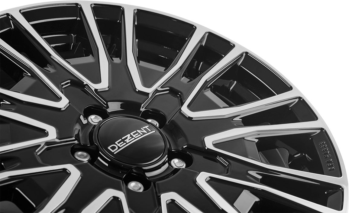 Dezent KE black/polished 7x17 ET55 - LK5/120 ML65.1 – Bild 4
