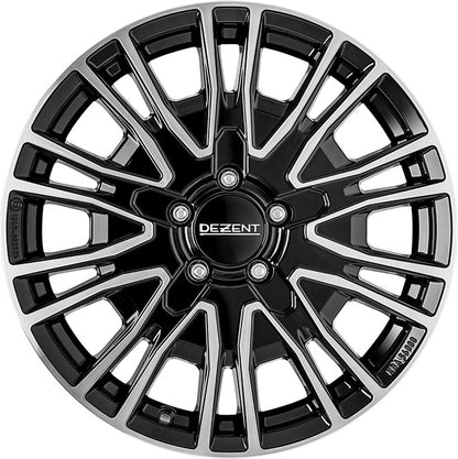 Dezent KE black/polished 7x17 ET33 - LK5/130 ML84.1 – Bild 2