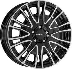 Dezent KE black/polished Alufelge 7.5x18 Zoll ET45 LK 5x120 ML65.1