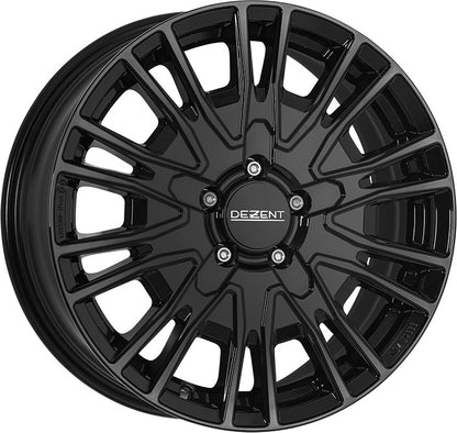 Dezent KE black 7x17 ET59 - LK5/130 ML78.1