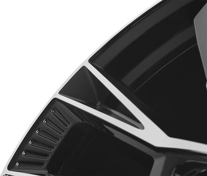 AEZ Havanna black/polished 9.5x21 ET37 - LK5/112 ML66.6