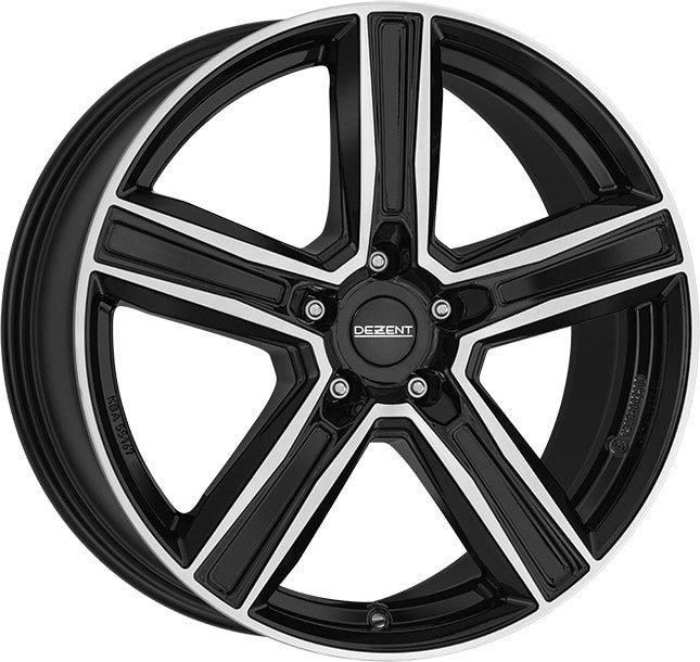 Dezent KG black/polished 7.5x18 ET49.5 - LK5/114.3 ML67.1