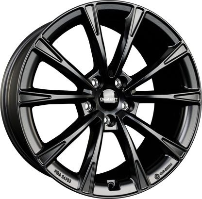 Dezent AR BLACK MATT - Schwarz Matt Alufelge 9x20 Zoll ET34 LK 5x114.3 ML64.1 – Bild 2